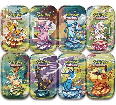 Pokémon Scarlet & Violet Prismatic Evolutions Mini Tin
