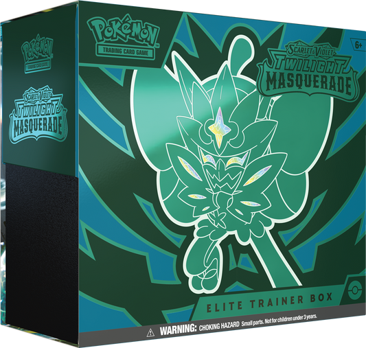 Pokemon Scarlet & Violet Twilight Masquerade Elite Trainer Box